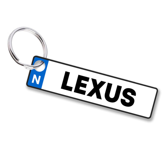 Lexus nøkkelring (3D-print)