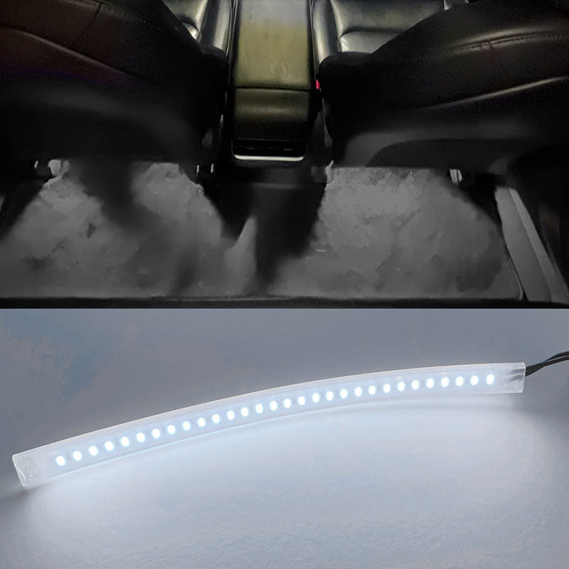 Lys til fotbrønn bak 2 stk for Model 3/Y Brilliant white