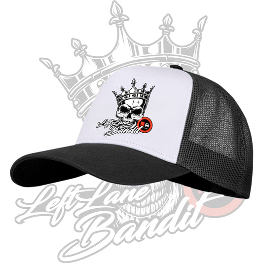 Left Lane Bandit Series One - TruckerCaps Sort Hvit
