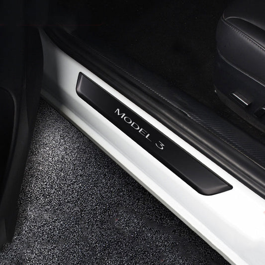 Magnetiske belyste terskler 4 stk for Model 3 (2018-08.2023)