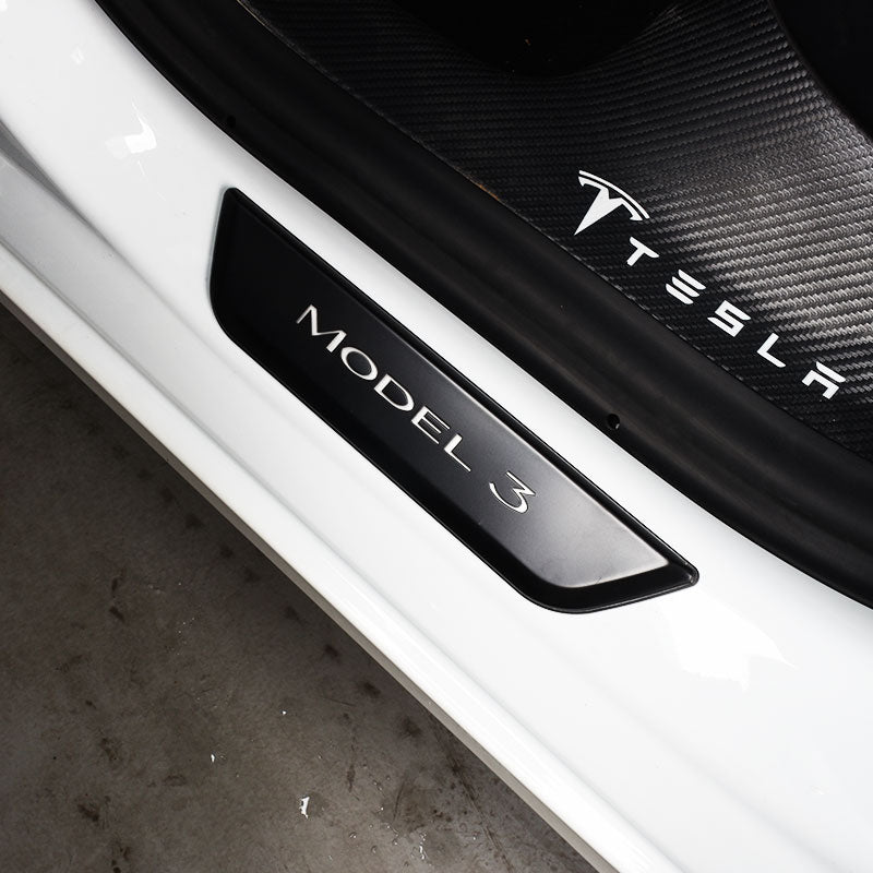 Magnetiske belyste terskler 4 stk for Model 3 (2018-08.2023)