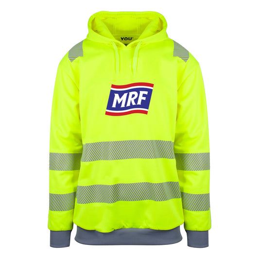 MRF - reflekshoodie Safety Gul Foran