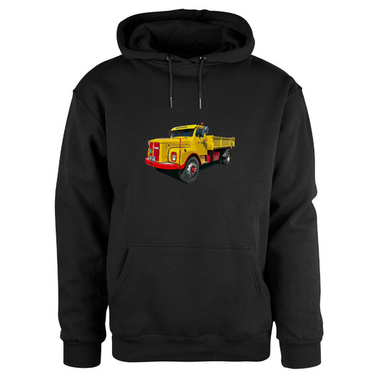 Mørebil Scania 50 - Hettegenser Sort