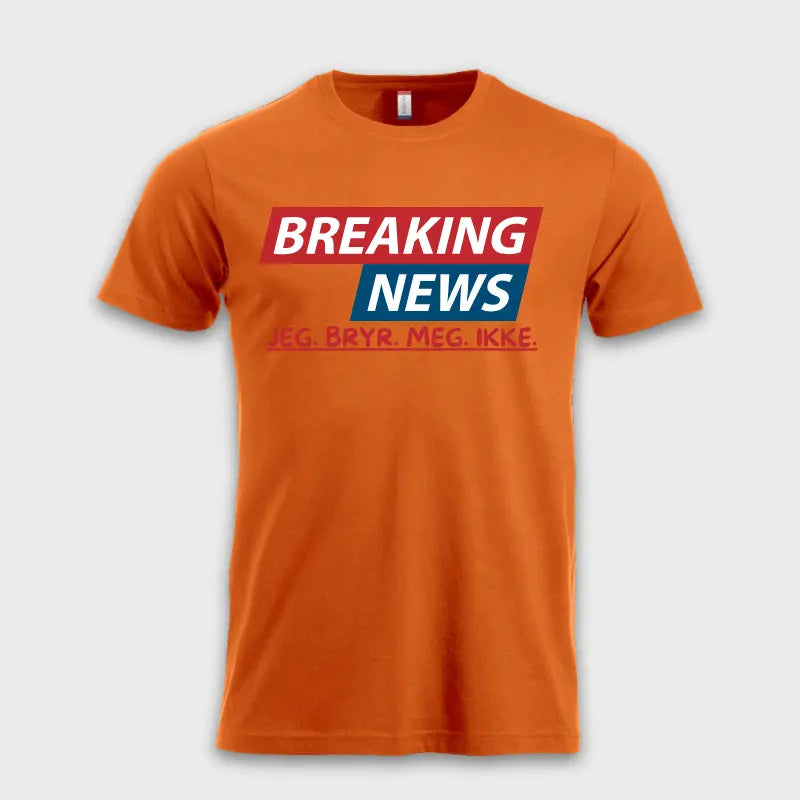 BREAKING NEWS ❗ Jeg Bryr Meg Ikke Oransje