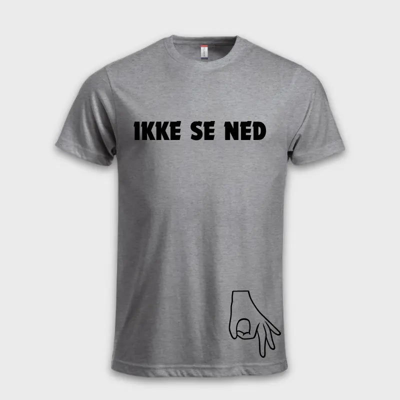 IKKE SE NED 👌👀 Grå