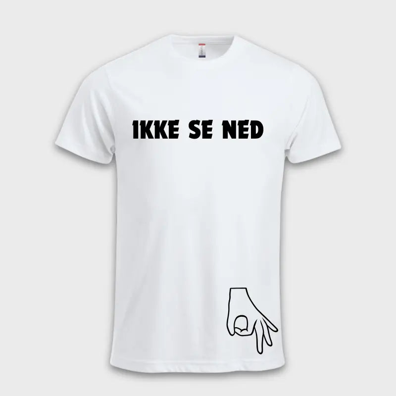 IKKE SE NED 👌👀 Hvit