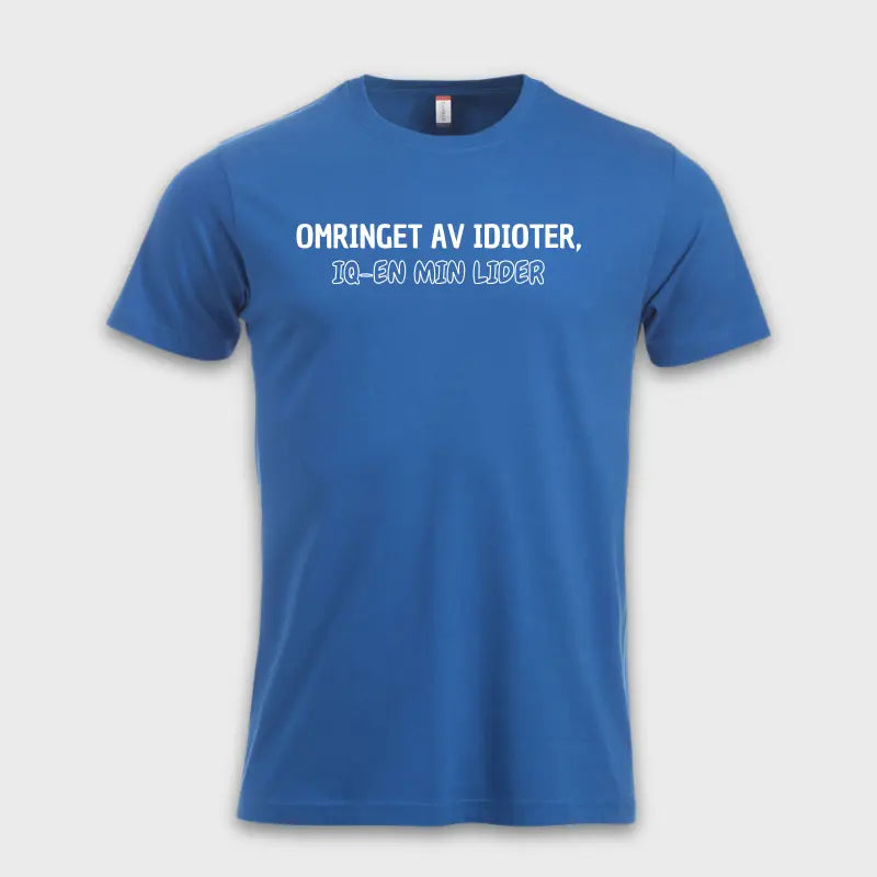 OMRINGET AV IDIOTER, IQ-EN MIN LIDER 🤦‍♂️🙄🧠 Blå