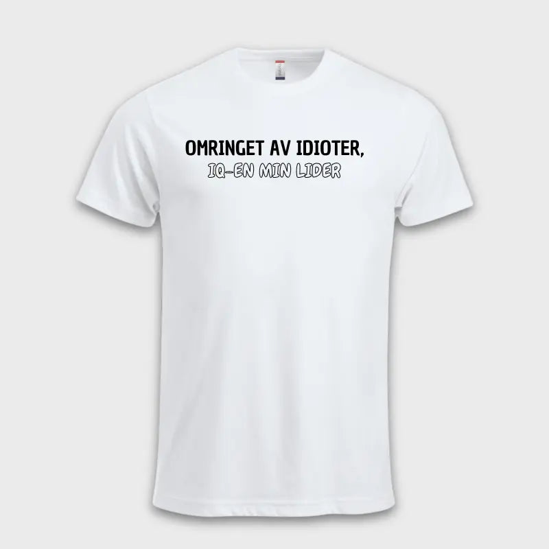 OMRINGET AV IDIOTER, IQ-EN MIN LIDER 🤦‍♂️🙄🧠 Hvit