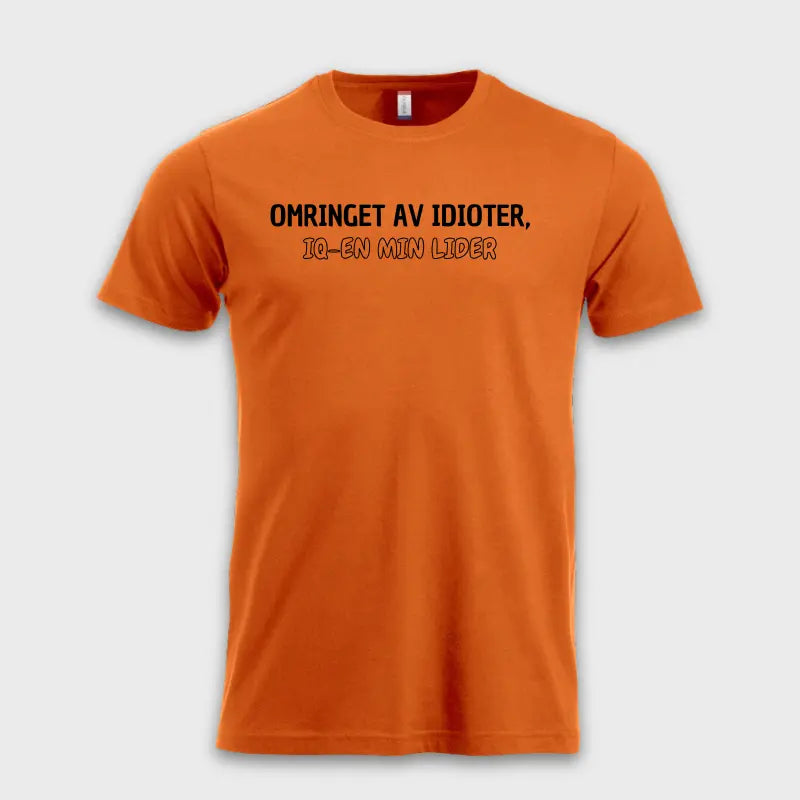 OMRINGET AV IDIOTER, IQ-EN MIN LIDER 🤦‍♂️🙄🧠 Oransje