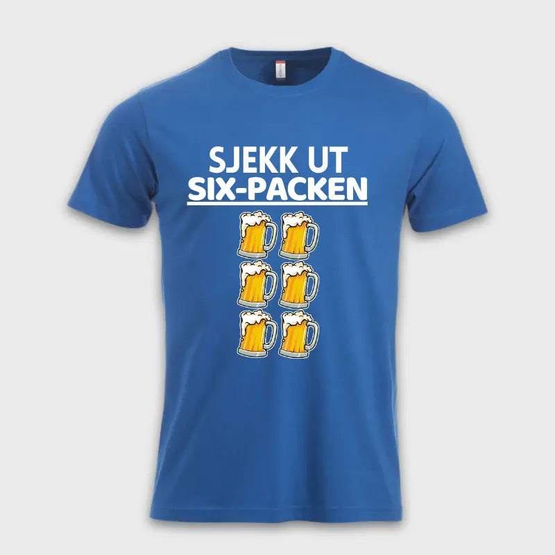SJEKK UT SIX-PACKEN Blå