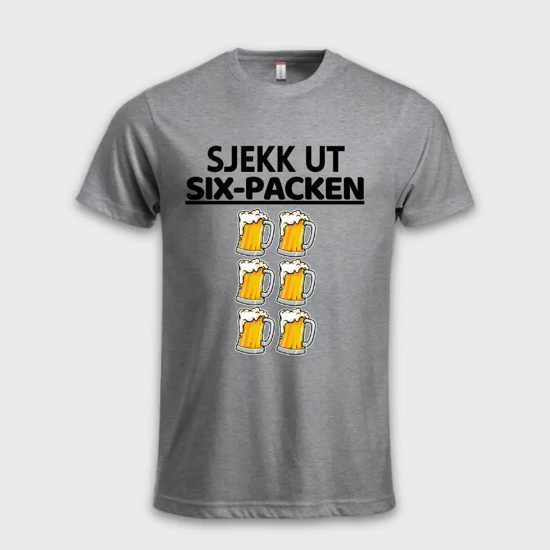 SJEKK UT SIX-PACKEN Grå