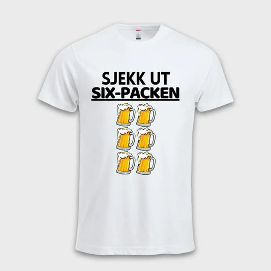 SJEKK UT SIX-PACKEN Hvit