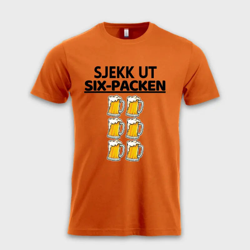 SJEKK UT SIX-PACKEN Oransje