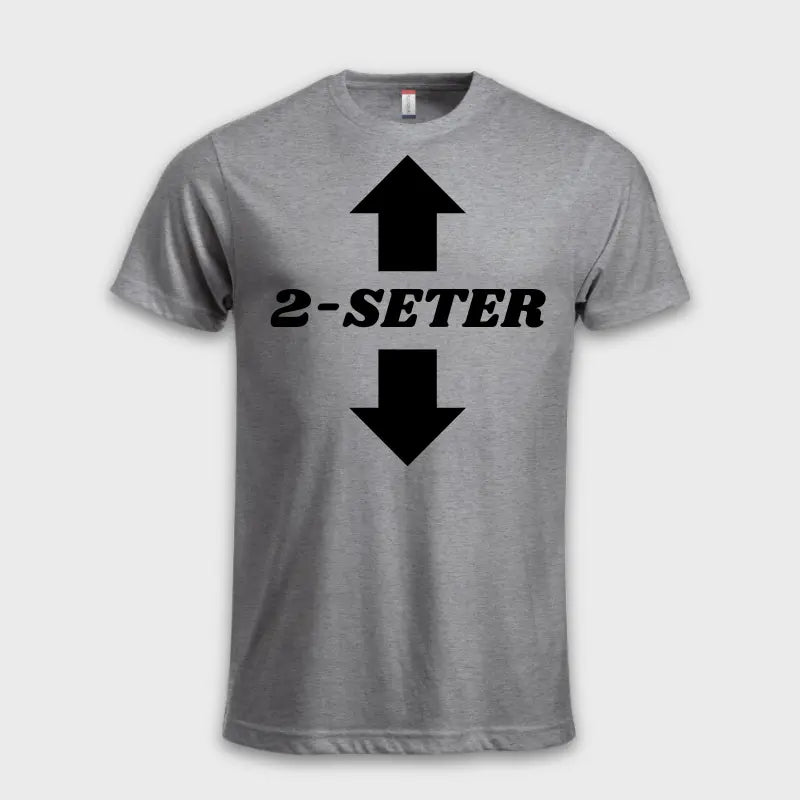 2-SETER ⬆️⬇️ Grå