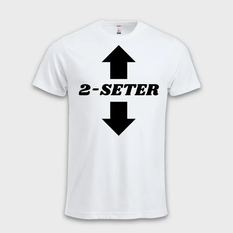 2-SETER ⬆️⬇️ Hvit