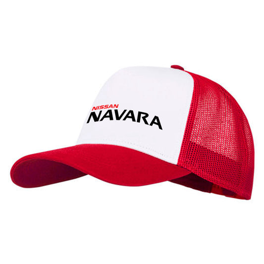 Nissan Navara - TruckerCaps Rød Hvit