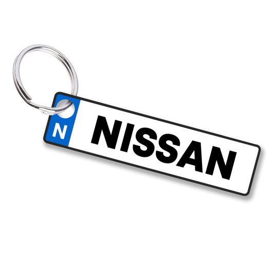 Nissan nøkkelring (3D-print)