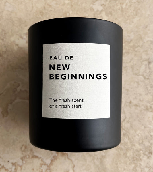 Eau De New Beginnings duftlys