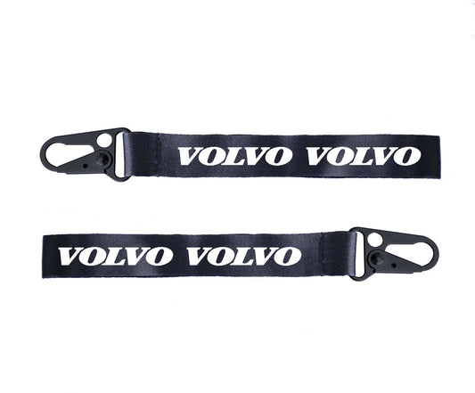 Volvo Classic - nøkkelbånd Sort