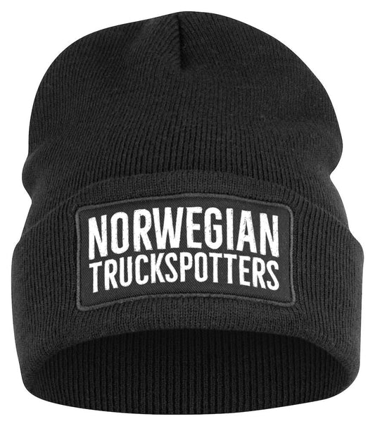 Norwegian Truckspotters vinterlue Sort