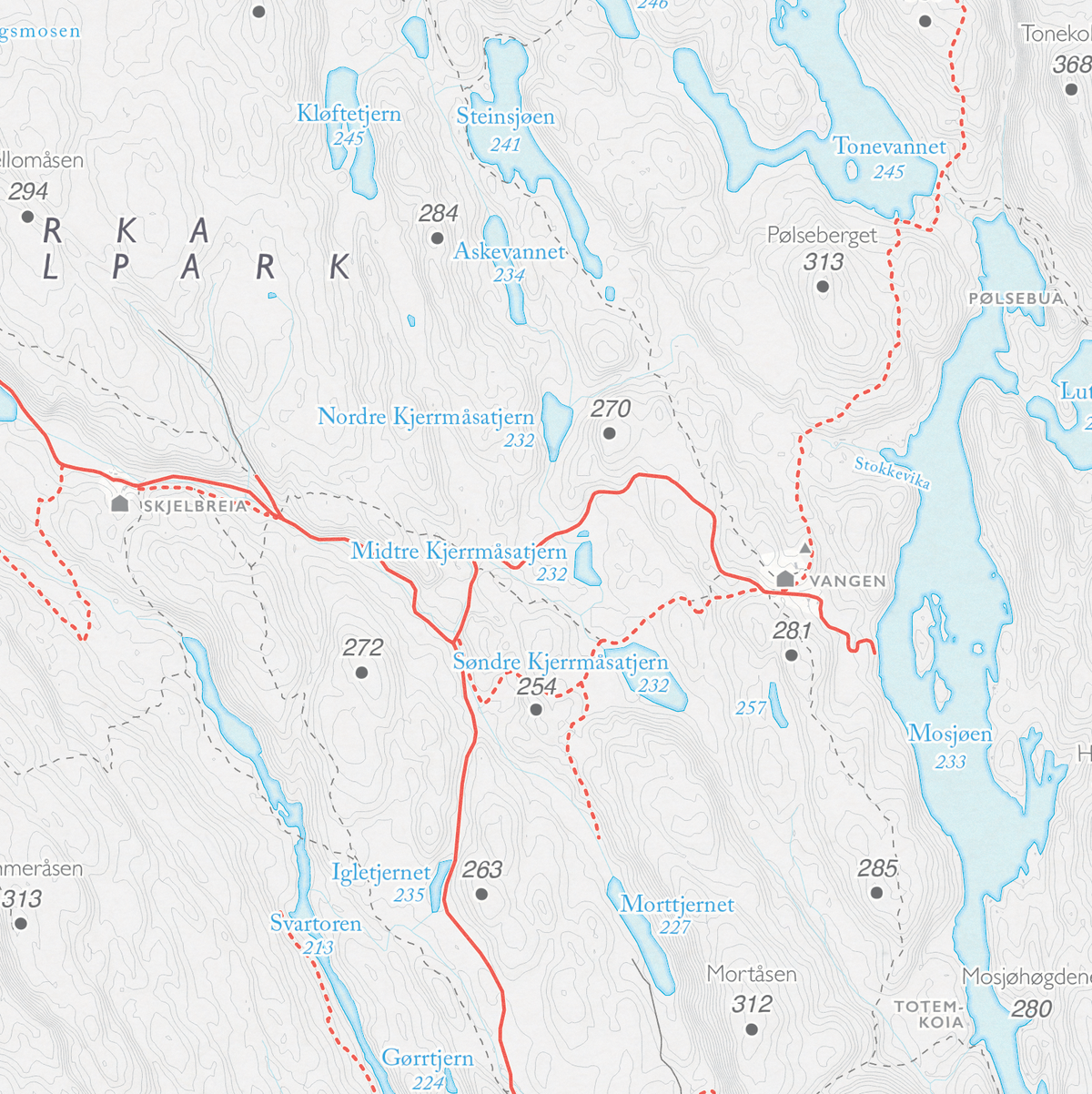 Sykkelkart Oslo Østmarka Nord