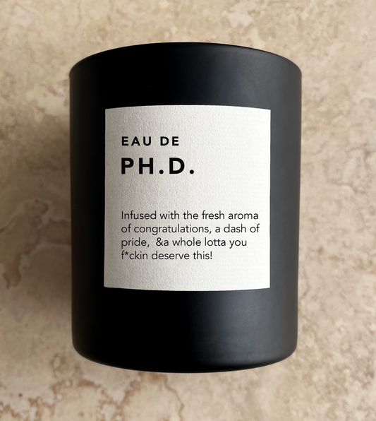 Finished Ph.D. duftlys