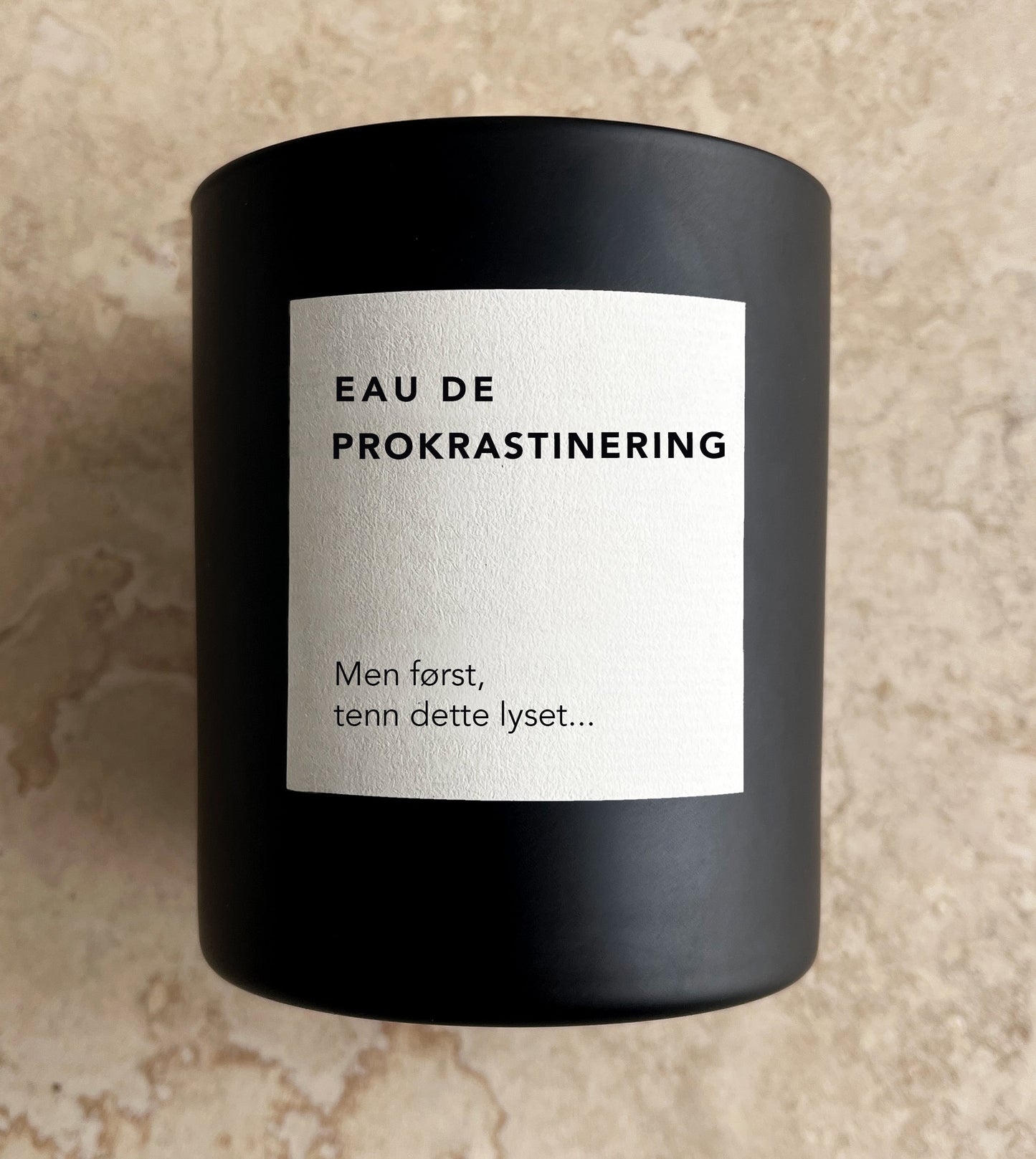 Eau De Prokrastinering duftlys