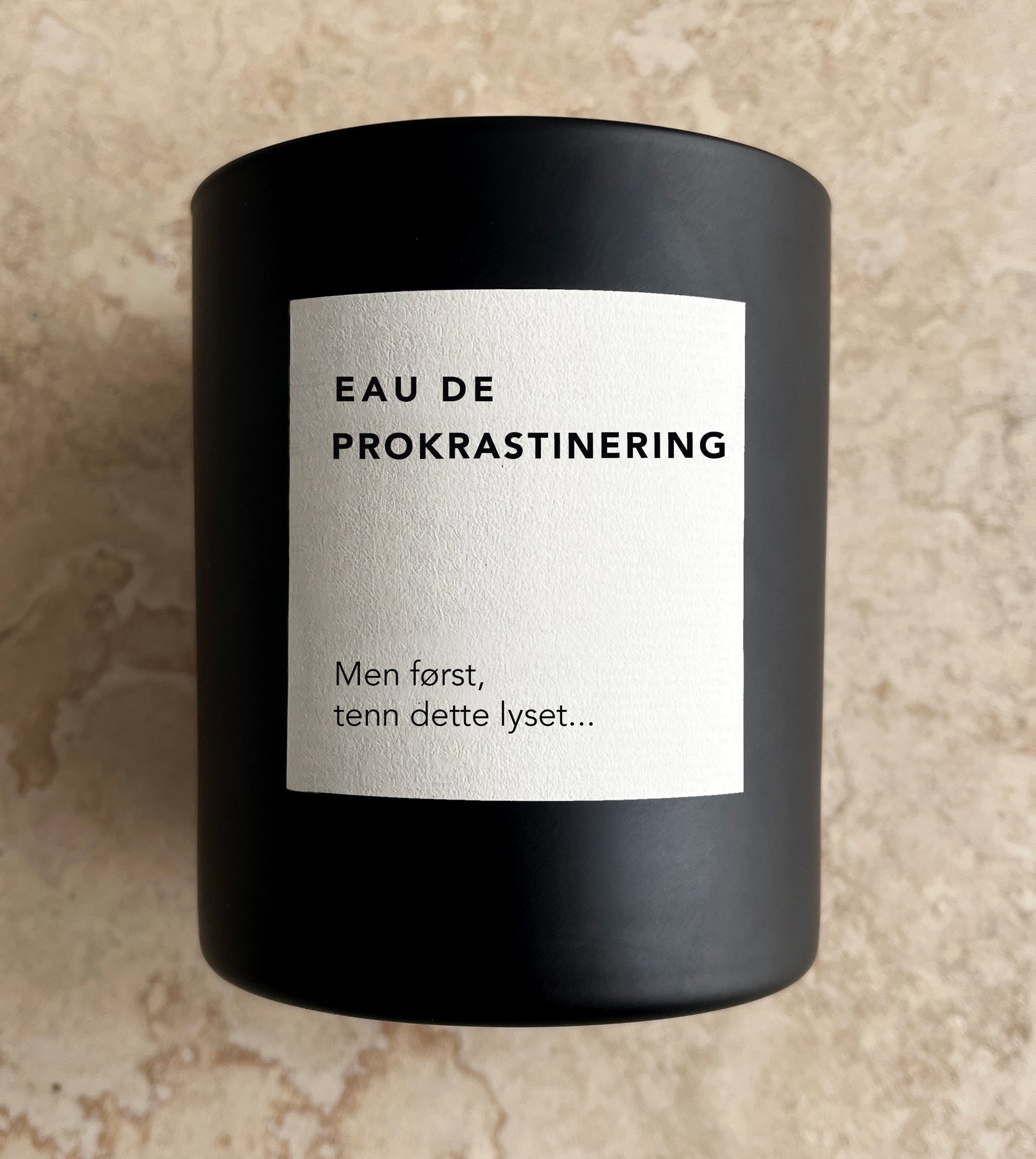 Eau De Prokrastinering duftlys