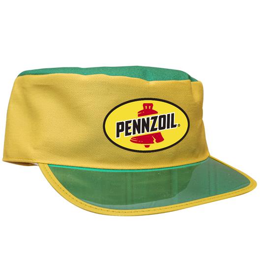 Pennzoil Retrocaps Gul-Grønn