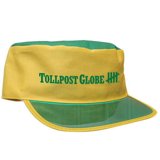 Tollpost Globe Retrocaps Gul-Grønn