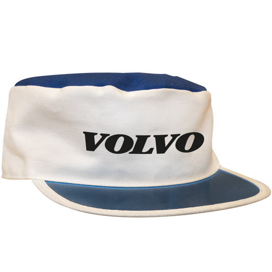 Volvo - Retrocaps Hvit-Blå