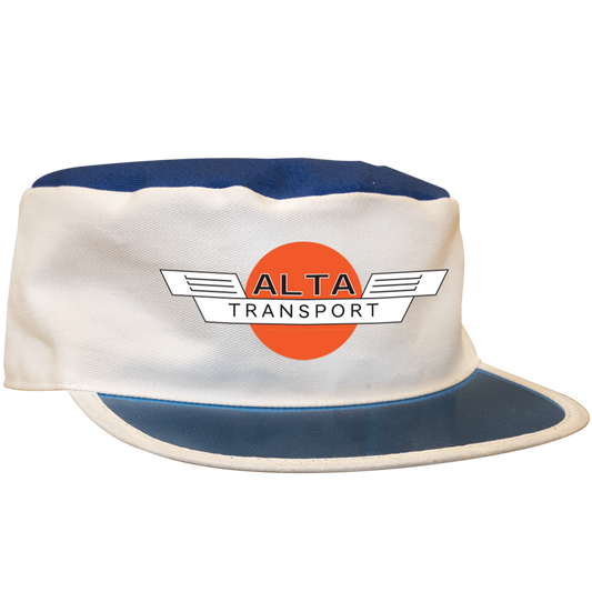 Alta Transport - Retrocaps Hvit-Blå