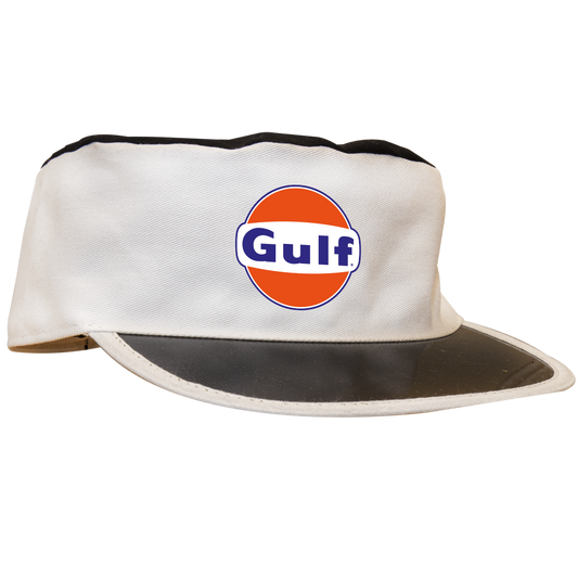 Gulf - Retrocaps Hvit-Sort
