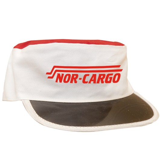 Nor-Cargo Retrocaps Hvit-Rød