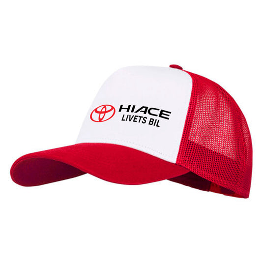 Hiace Livets bil - Trucker Caps Rød Hvit