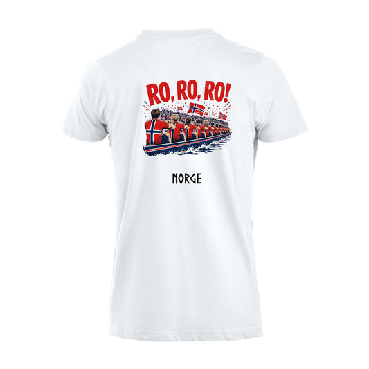 RO RO RO! - Tskjorte Hvit