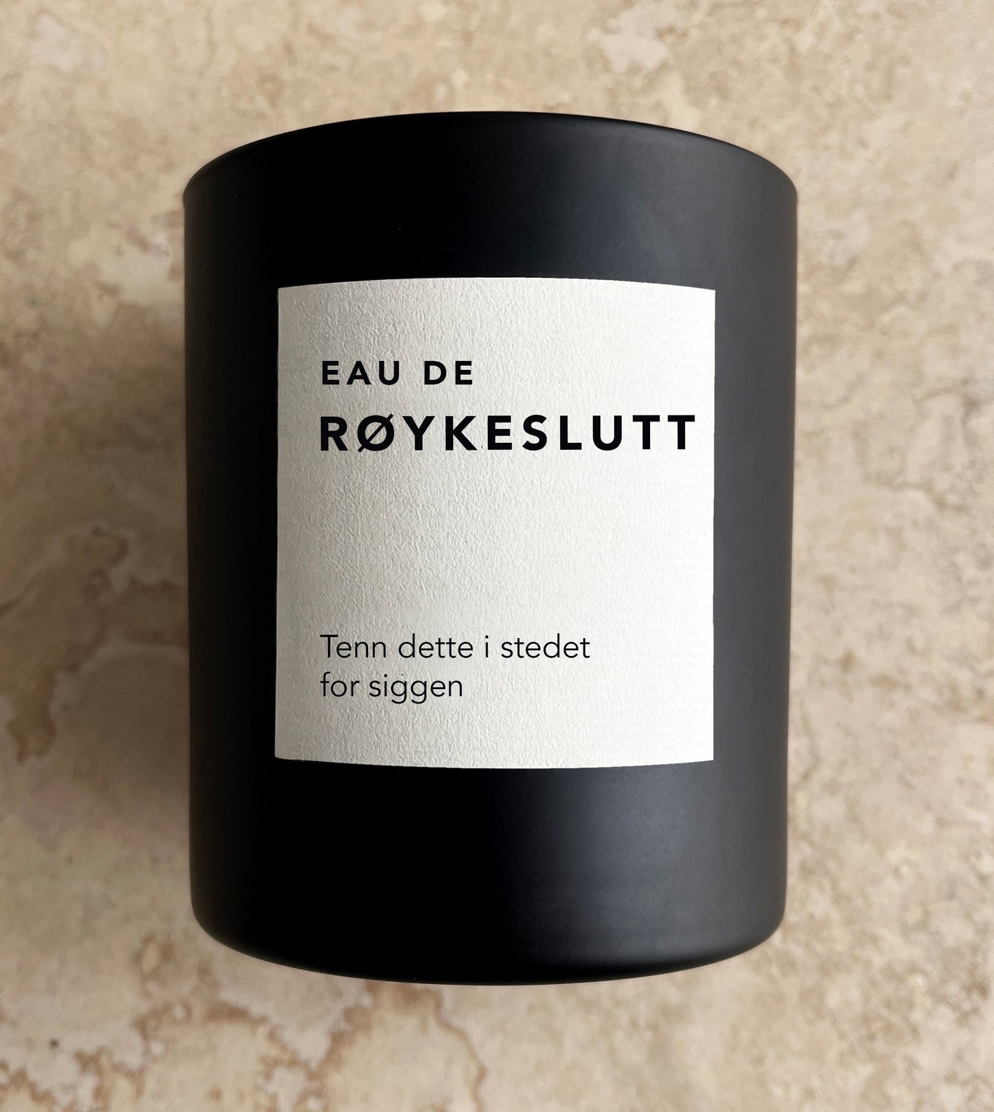 Eau De Røykeslutt duftlys
