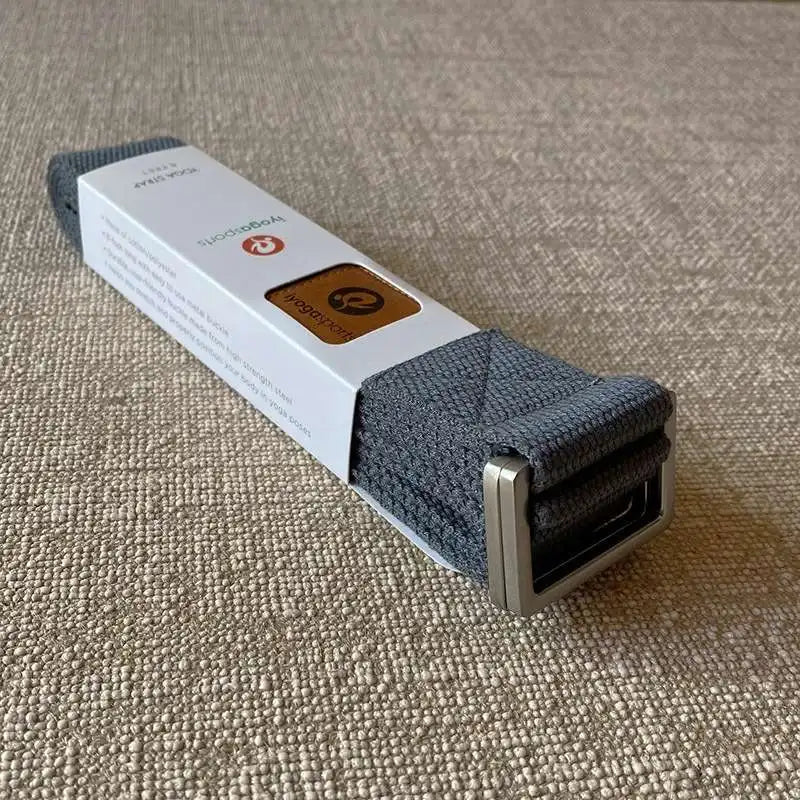 Yogabelte av bomull GRAY