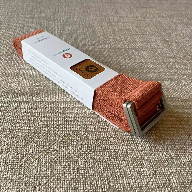 Yogabelte av bomull Orange