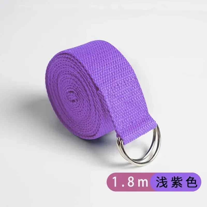 Yogabelte av bomull Light purple