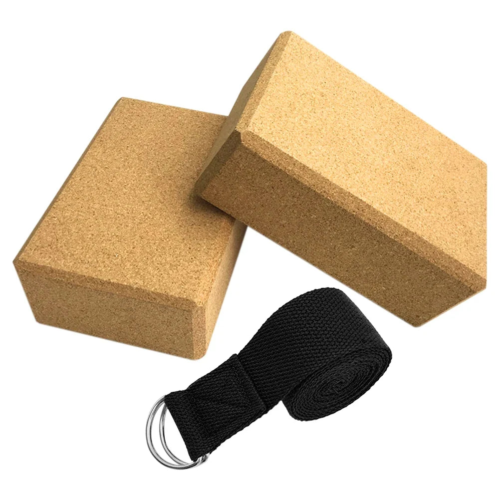 Yogablokk av kork