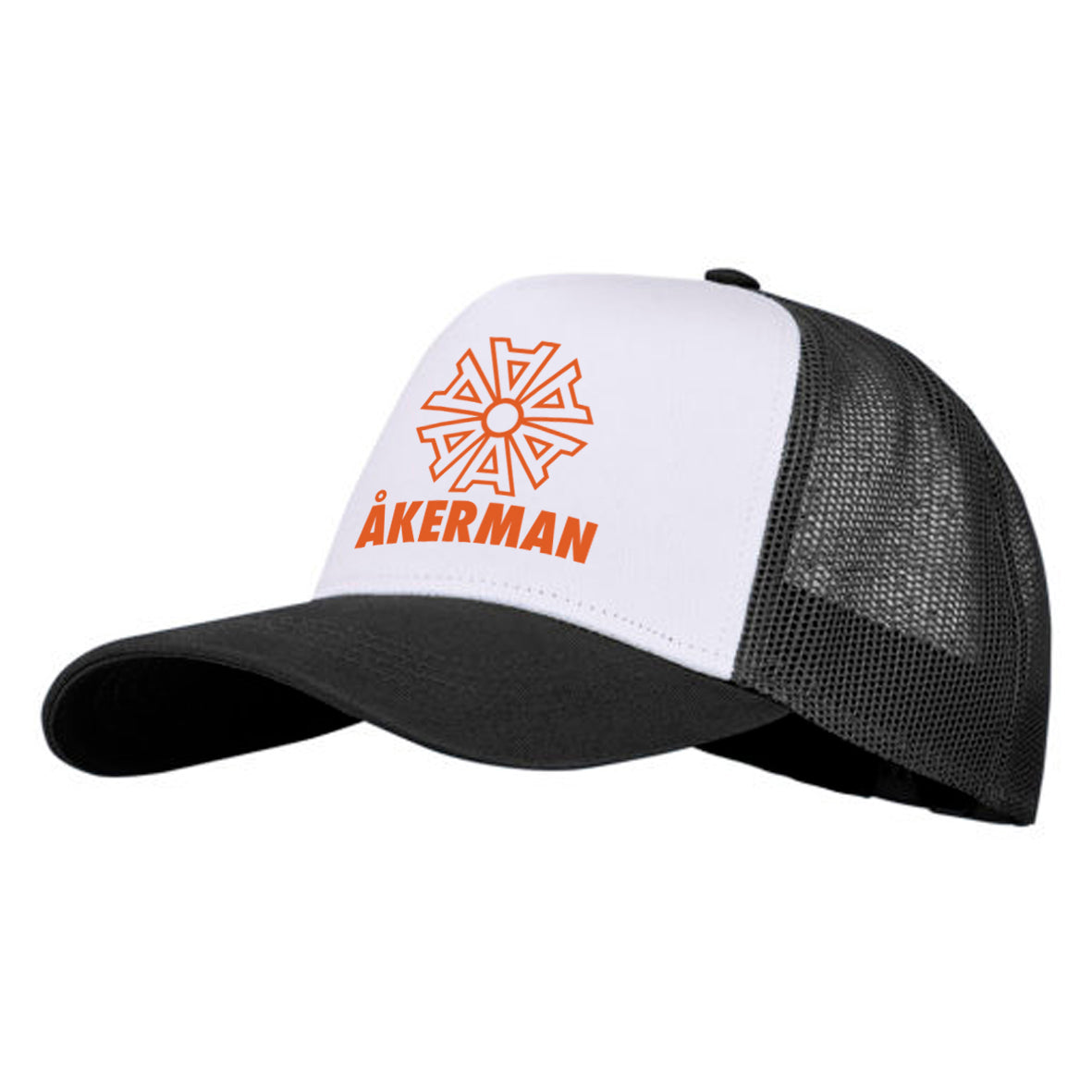 Åkerman - TruckerCaps Sort Hvit