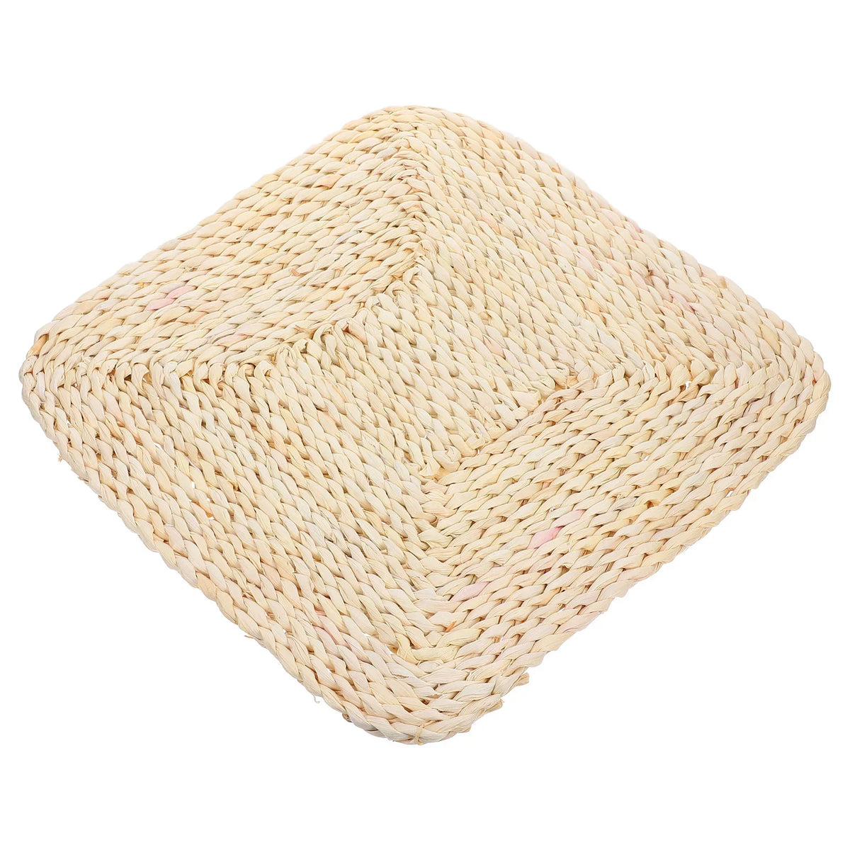Yogapute av strå Beige 1