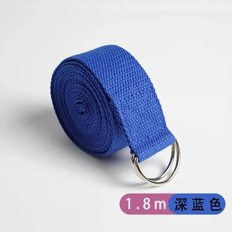 Yogabelte av bomull Dark Blue