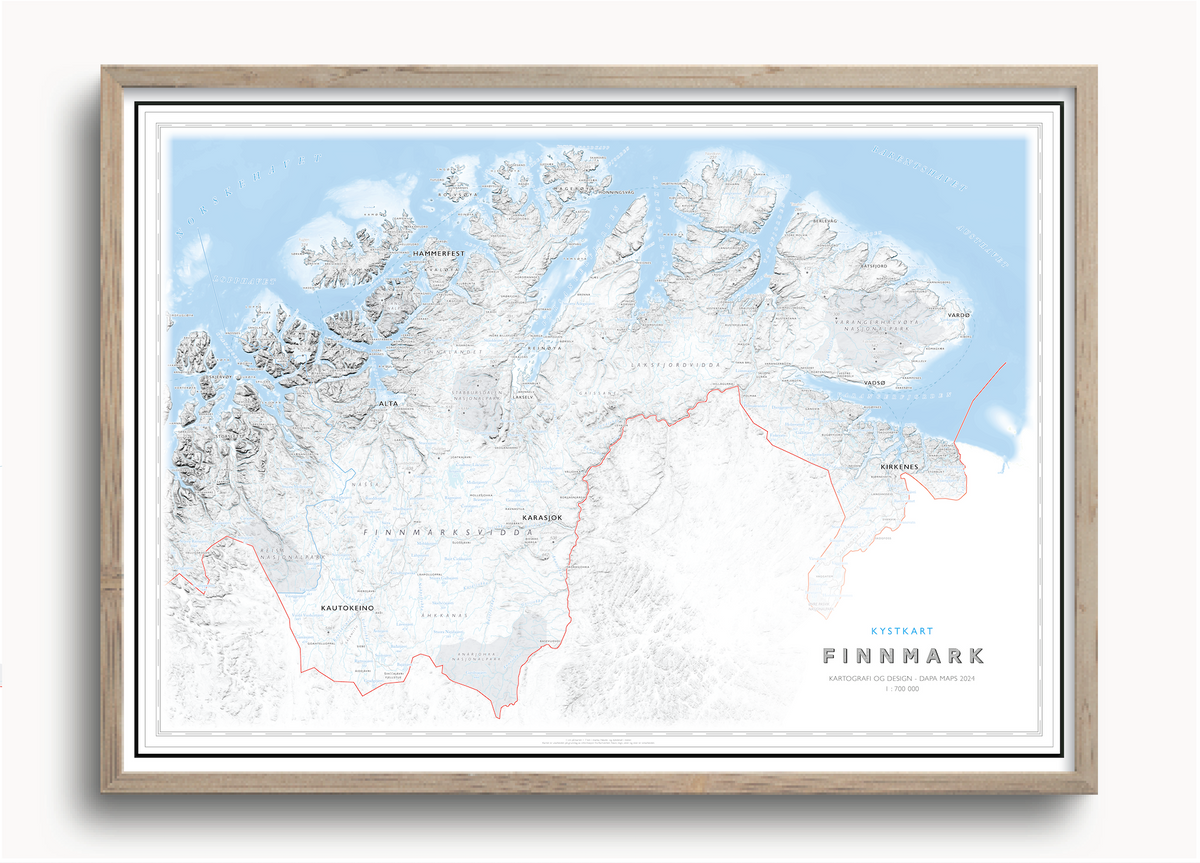 Kystkart Finnmark