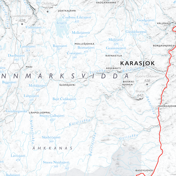 Kystkart Finnmark