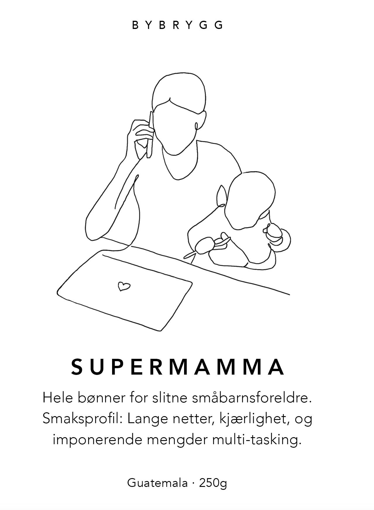 Pappaperm & Supermamma Kaffe Pack
