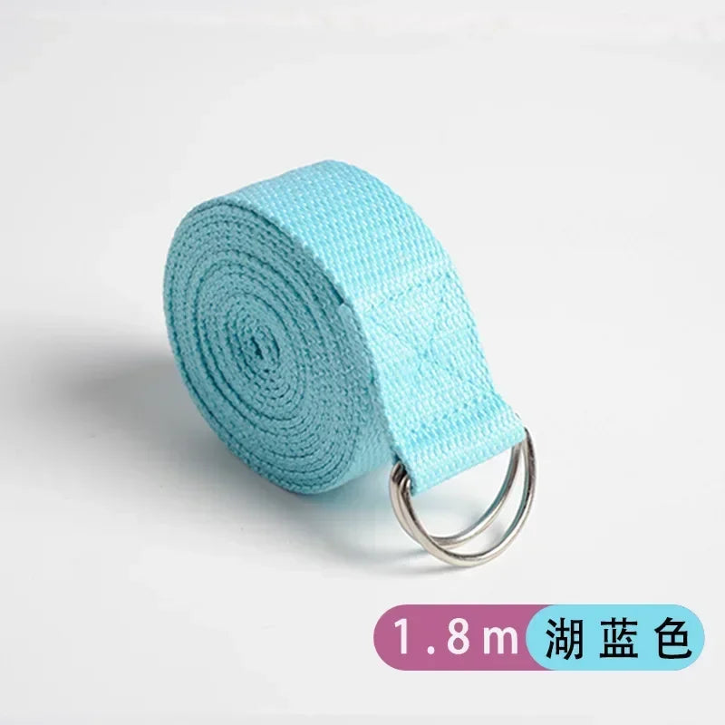 Yogabelte av bomull Sky Blue