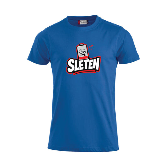 SLETEN - tskjorte Blå Foran