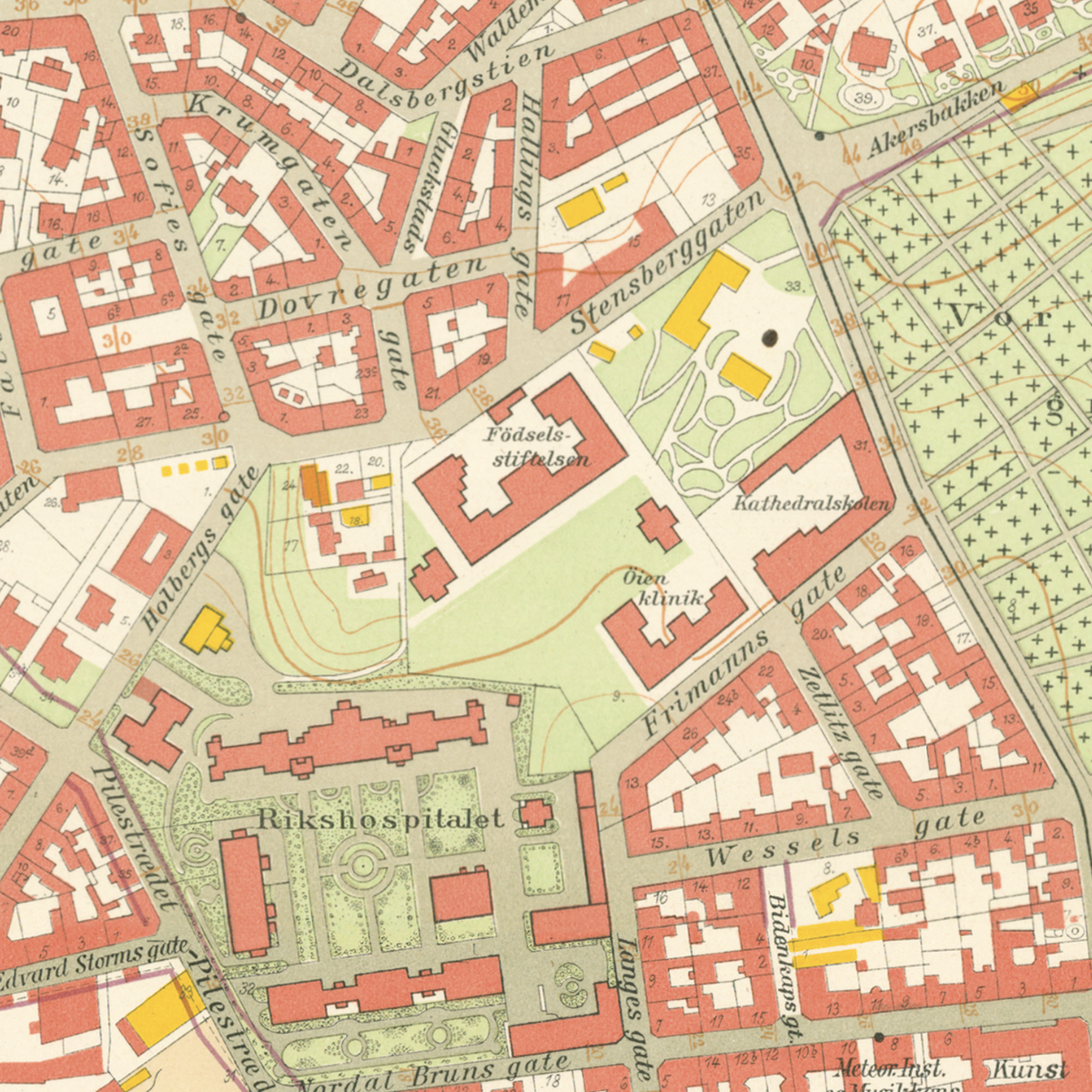 St. Hanshaugen 1921